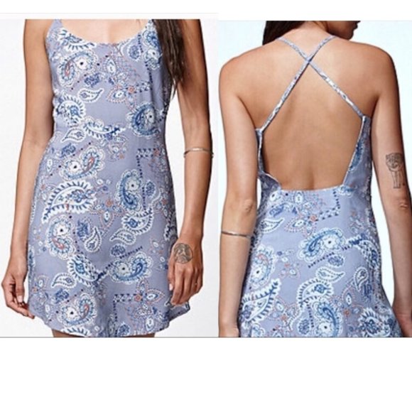 periwinkle mini dress